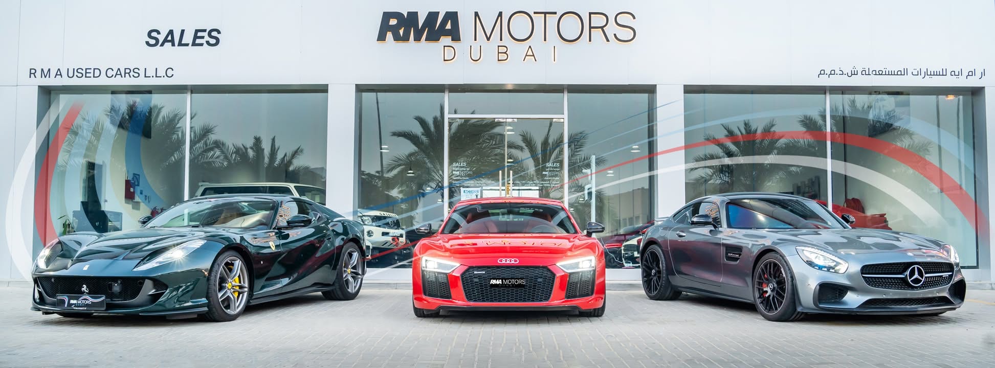 RMA Motors showroom in Dubai